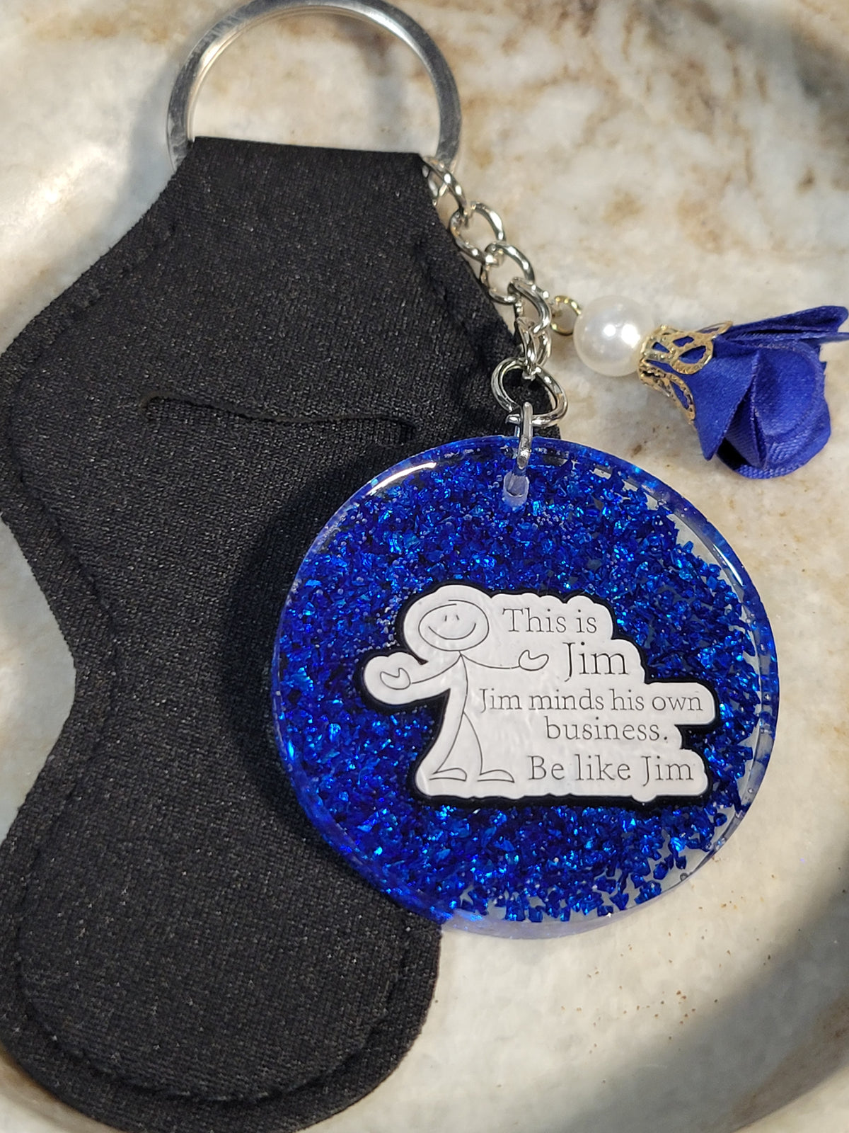 Funny keychain with holder, multiple choices