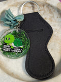 Funny keychain with holder, multiple choices