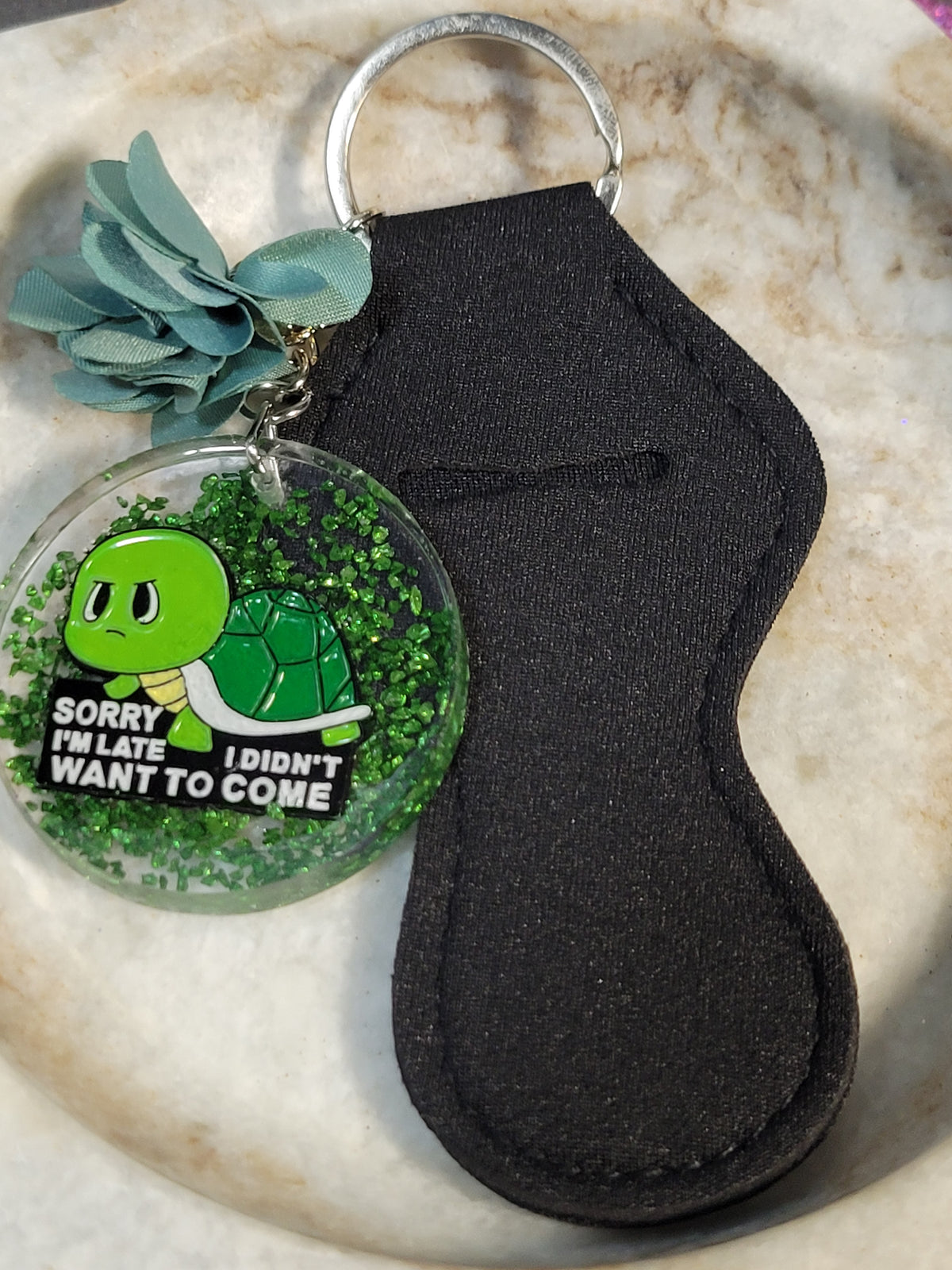 Funny keychain with holder, multiple choices