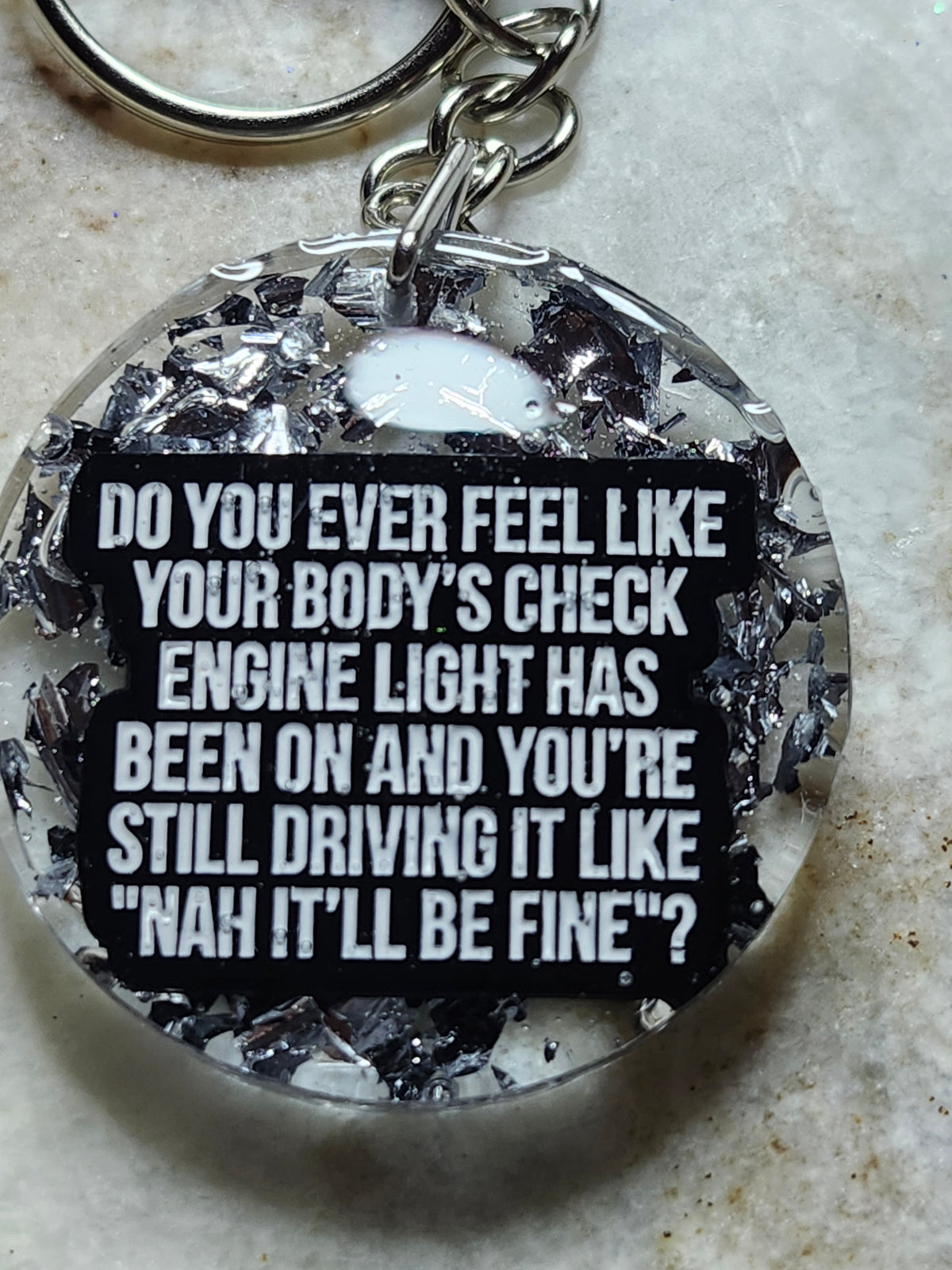 Funny keychain with holder, multiple choices