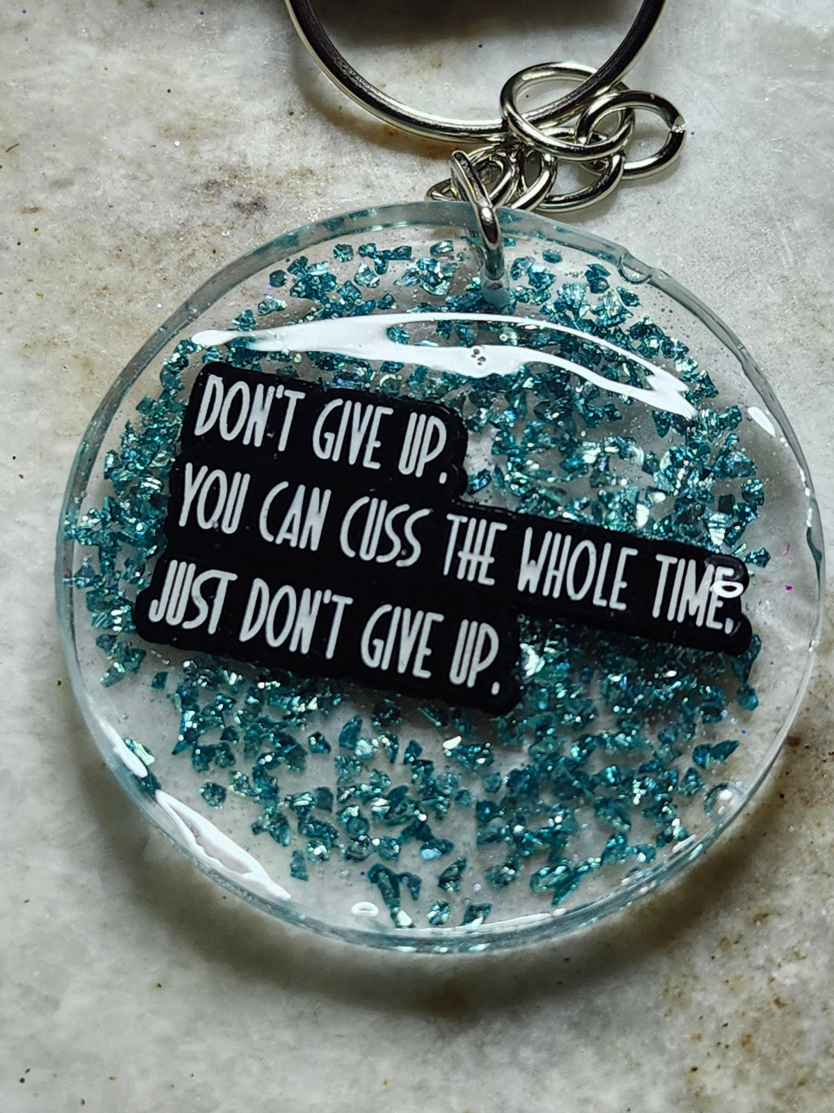 Funny keychain with holder, multiple choices