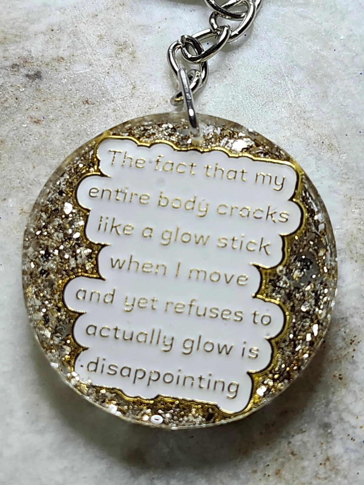 Funny keychain with holder, multiple choices