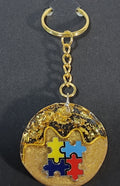 Autism Inspired Resin Keychain Bag chain