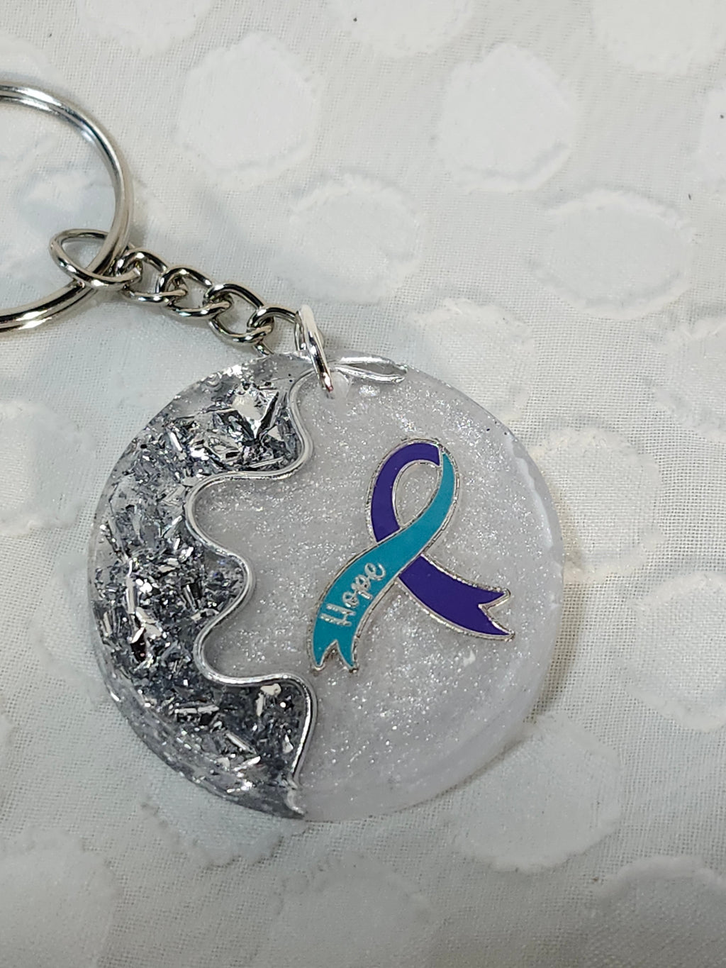 Suicide Awareness Hope Keychain