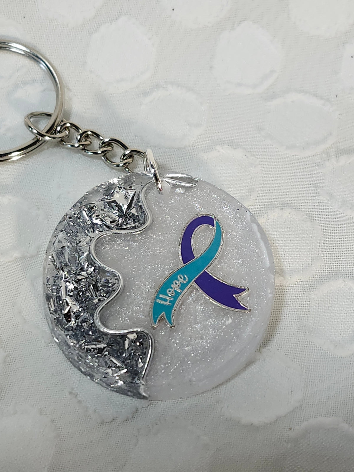 Suicide Awareness Hope Keychain