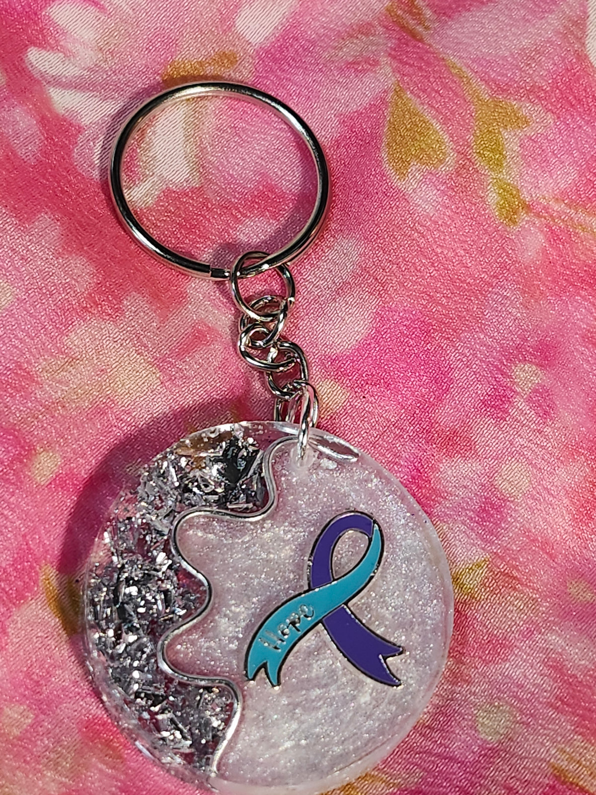 Suicide Awareness Hope Keychain