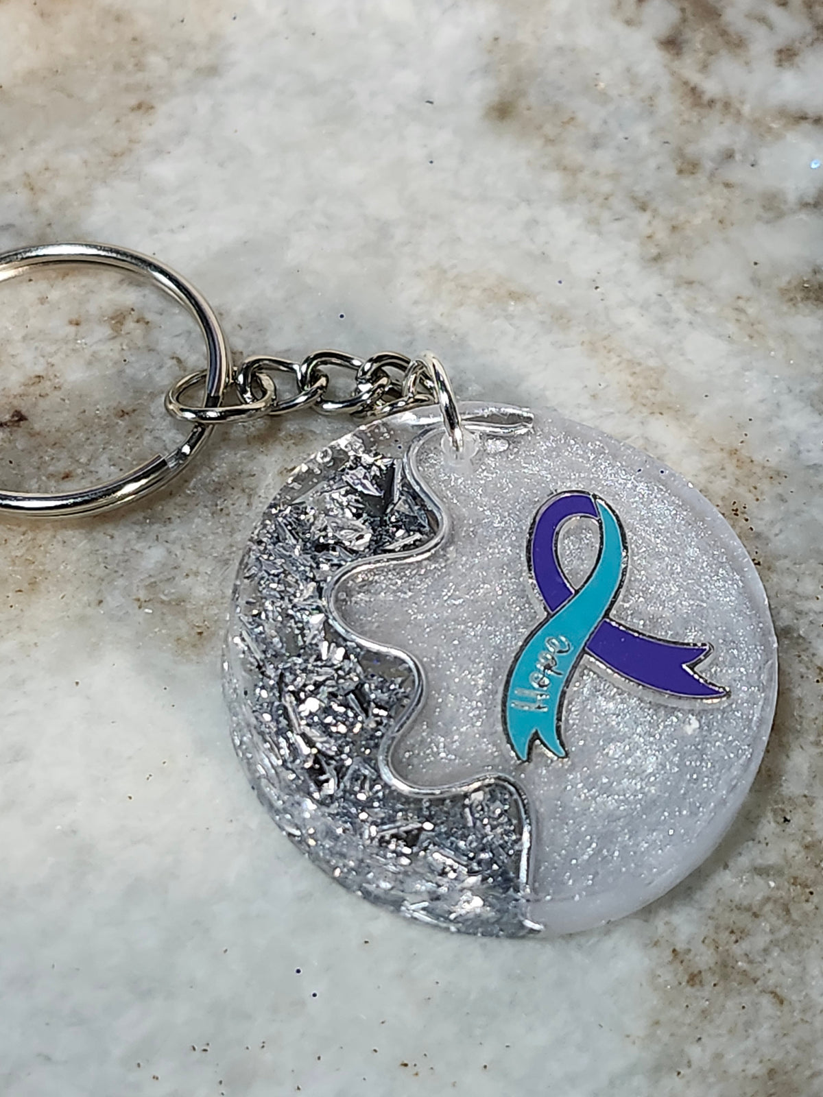 Suicide Awareness Hope Keychain