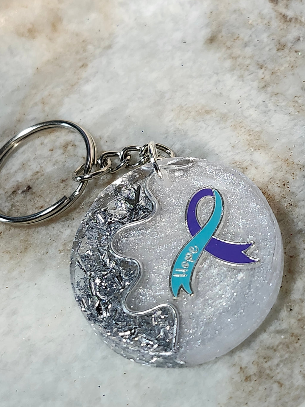Suicide Awareness Hope Keychain