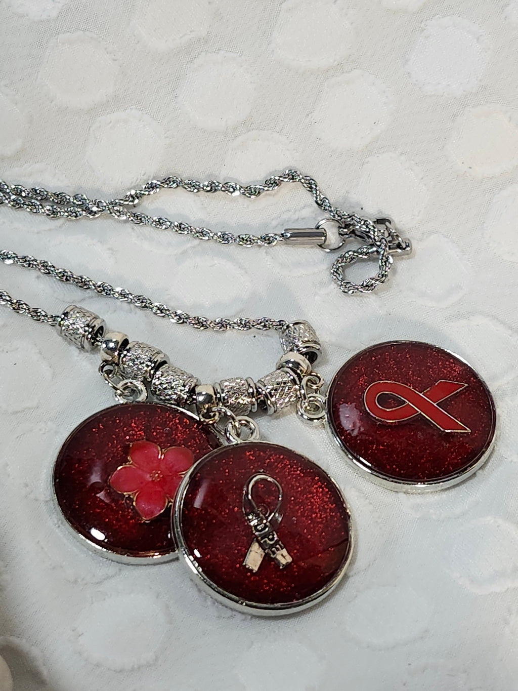 Stroke Awareness Pendant Necklace