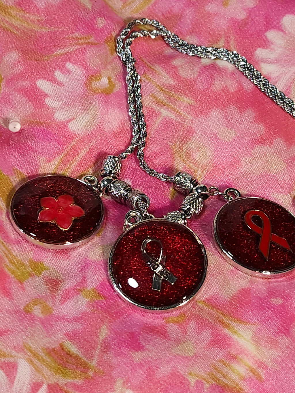 Stroke Awareness Pendant Necklace