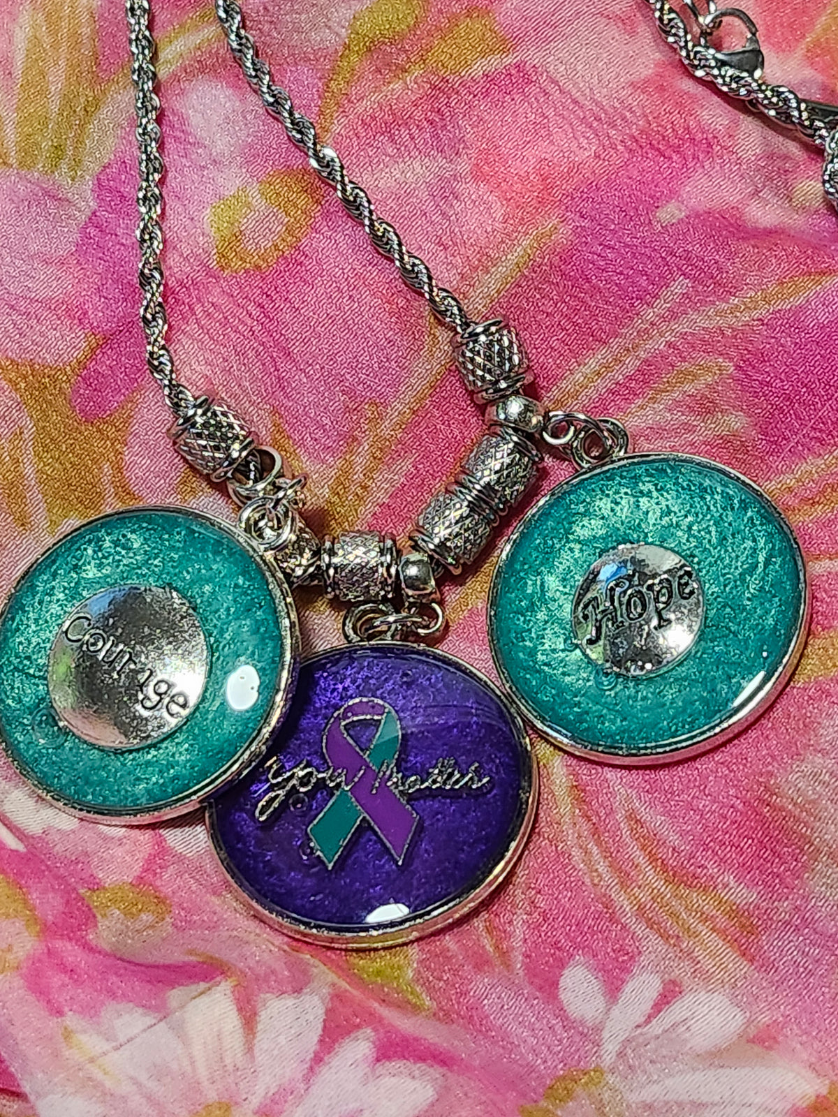 Suicide Awareness Pendant Necklace