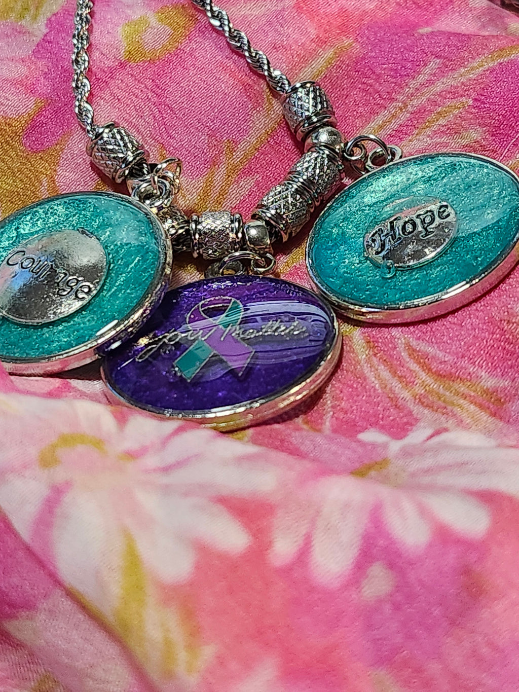 Suicide Awareness Pendant Necklace