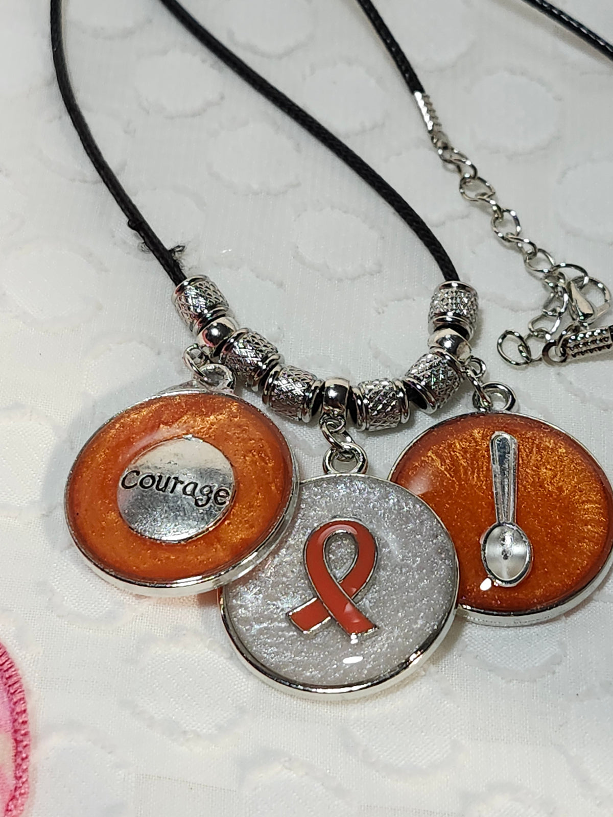Multiple Sclerosis Awareness Pendant Necklace