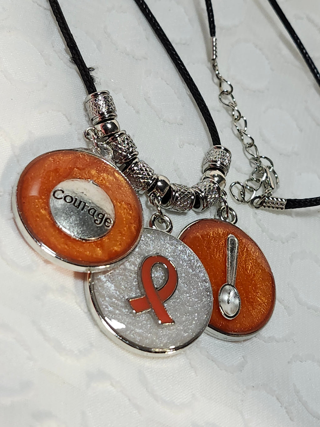 Multiple Sclerosis Awareness Pendant Necklace