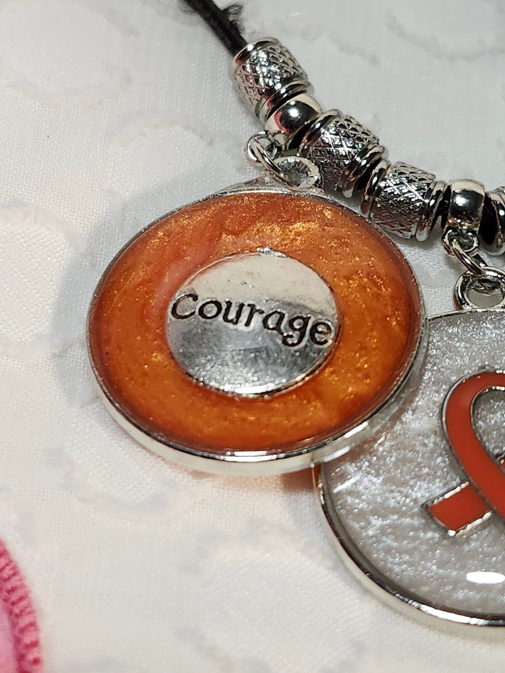 Multiple Sclerosis Awareness Pendant Necklace