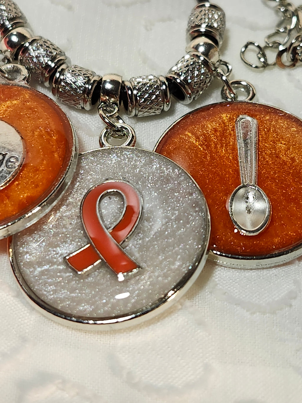 Multiple Sclerosis Awareness Pendant Necklace