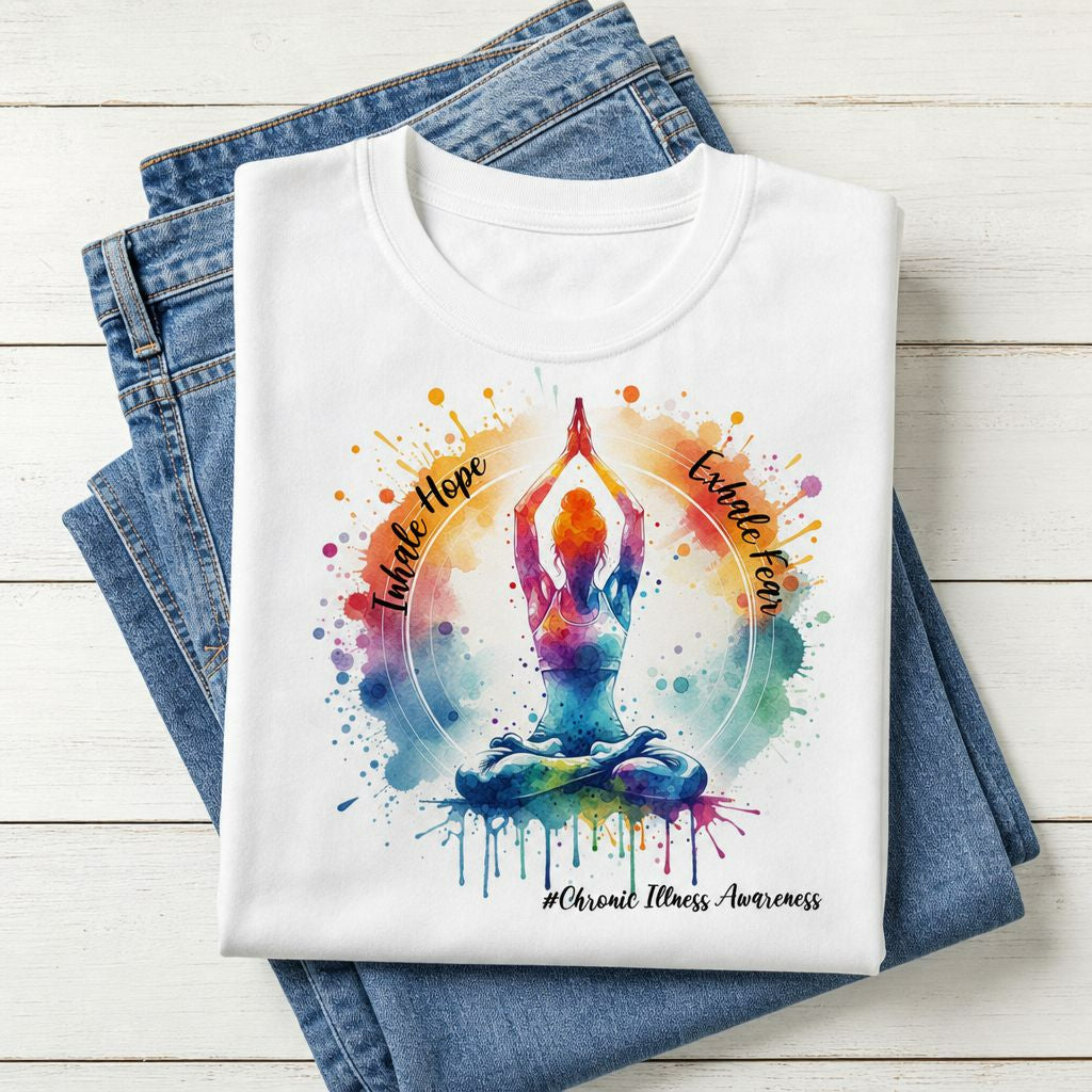 Inhale Hope Exhale Fear T Shirt