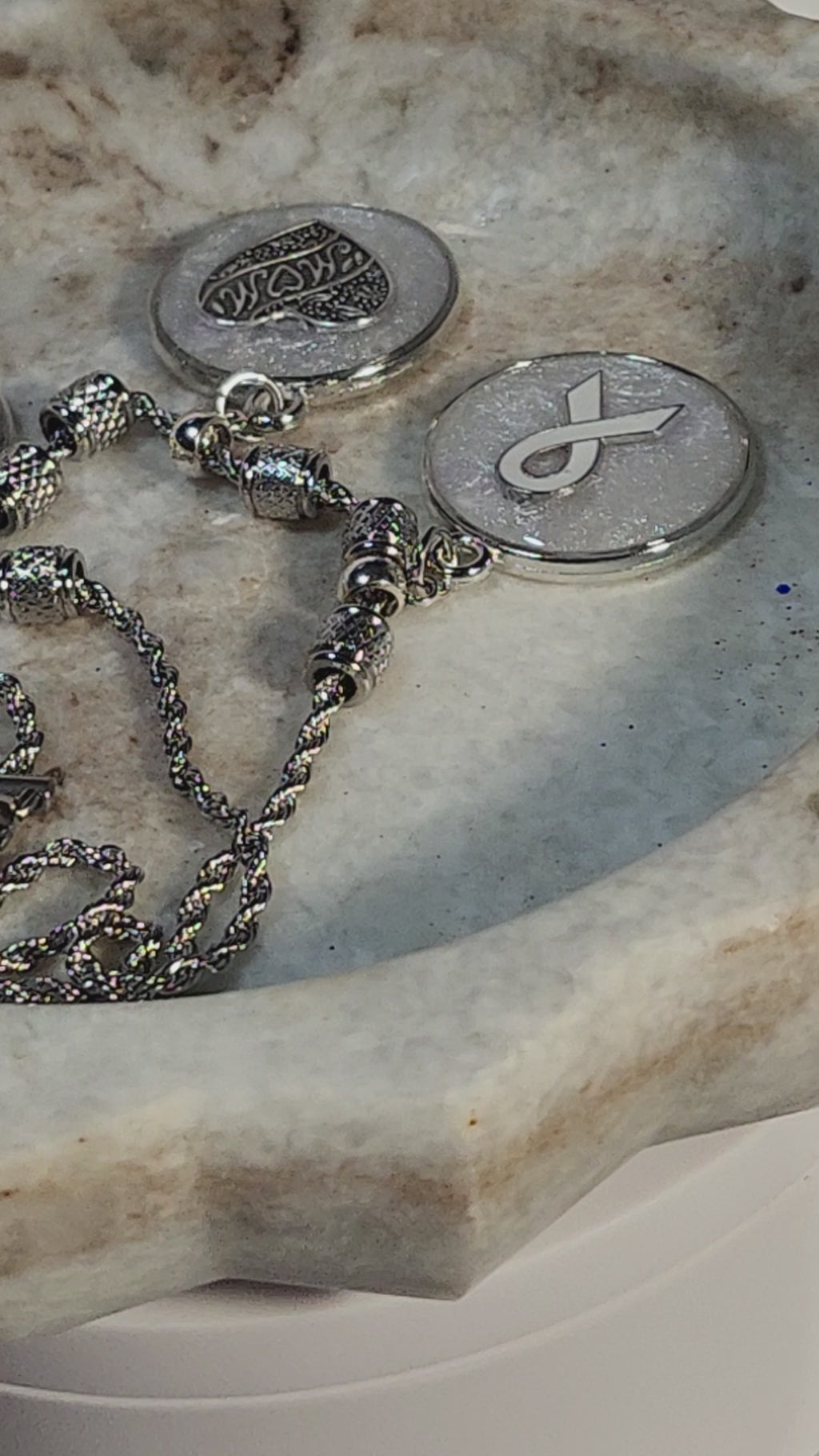 Lung Cancer Mom Remembrance Pendant Necklace