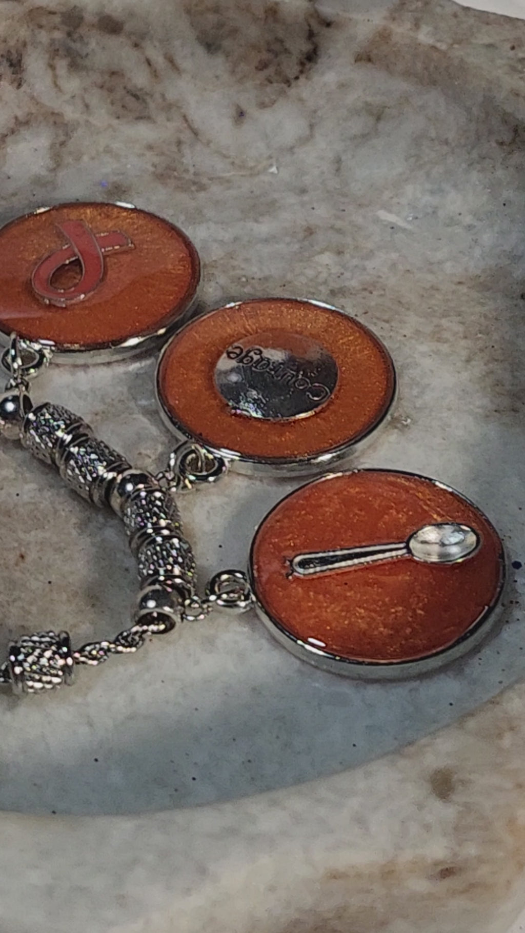 Multiple Sclerosis Awareness Pendant Necklace